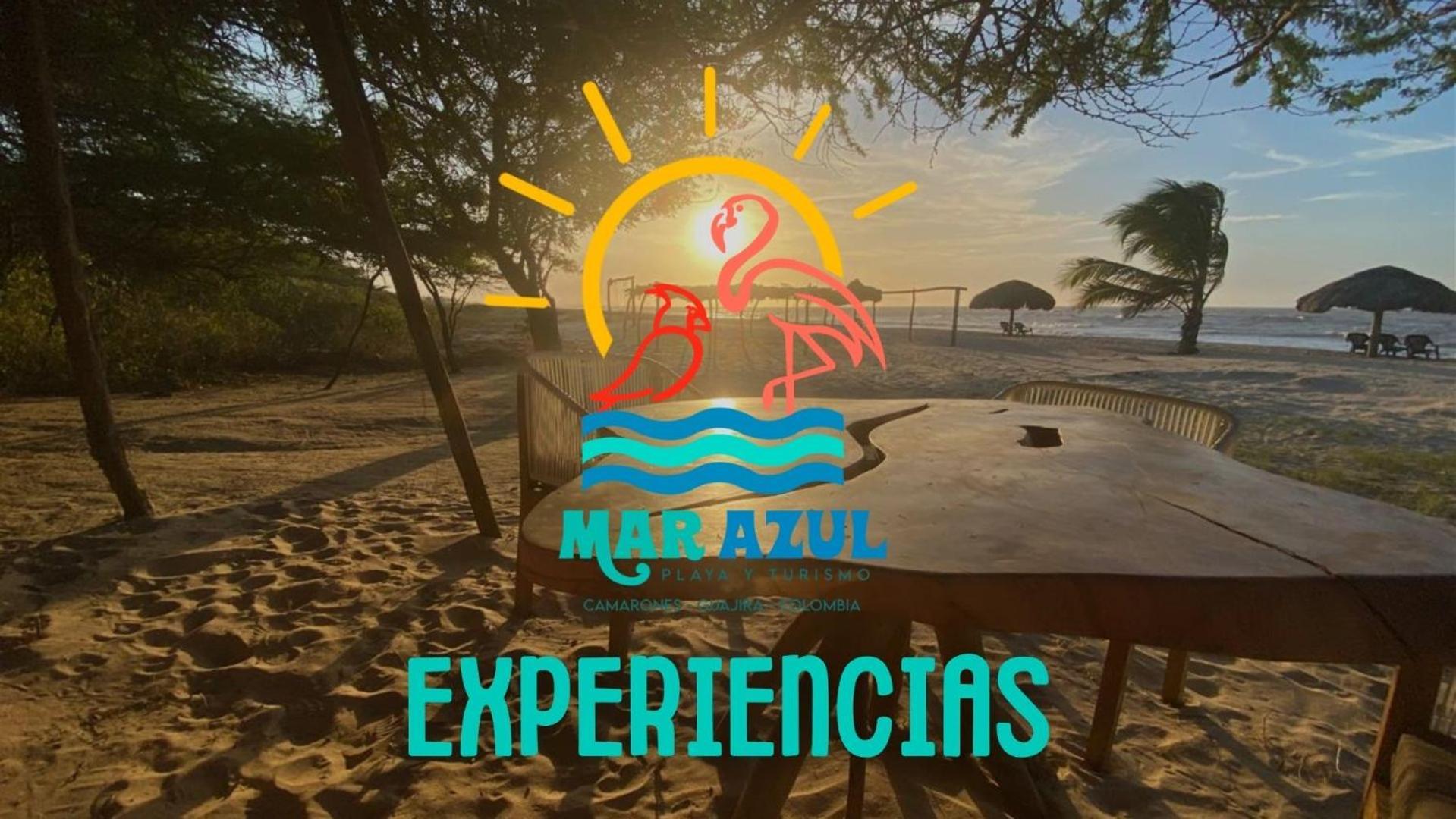 הוילה Camarones Mar Azul - Playa Y Turismo מראה חיצוני תמונה